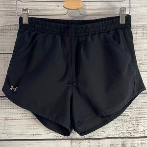 LIQUIDATION SALE Under Armour Black Running Shorts | Size Small